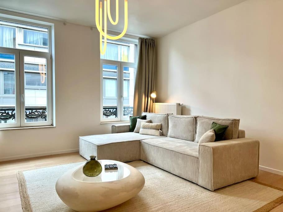 Duplex Chic Et Spacieux - Hypercentre Liège Eksteriør bilde