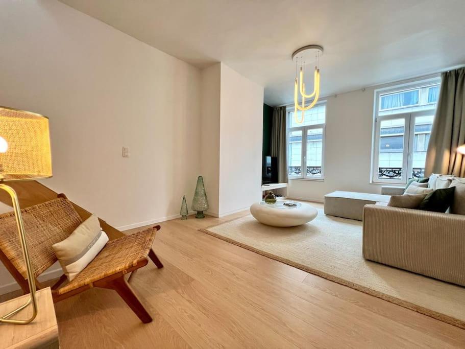 Duplex Chic Et Spacieux - Hypercentre Liège Eksteriør bilde