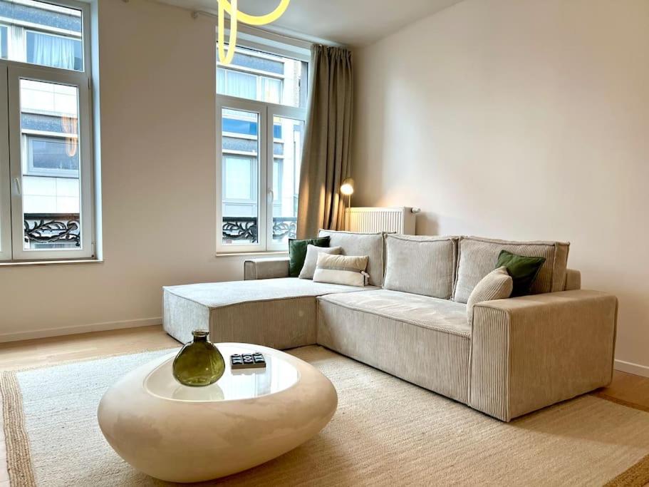 Duplex Chic Et Spacieux - Hypercentre Liège Eksteriør bilde