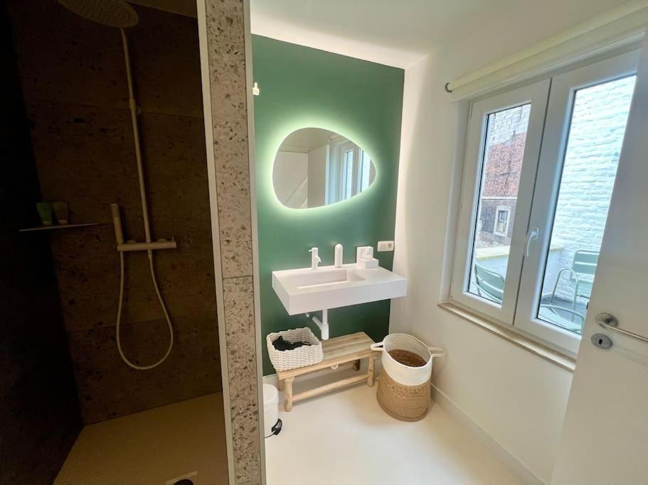 Duplex Chic Et Spacieux - Hypercentre Liège Eksteriør bilde