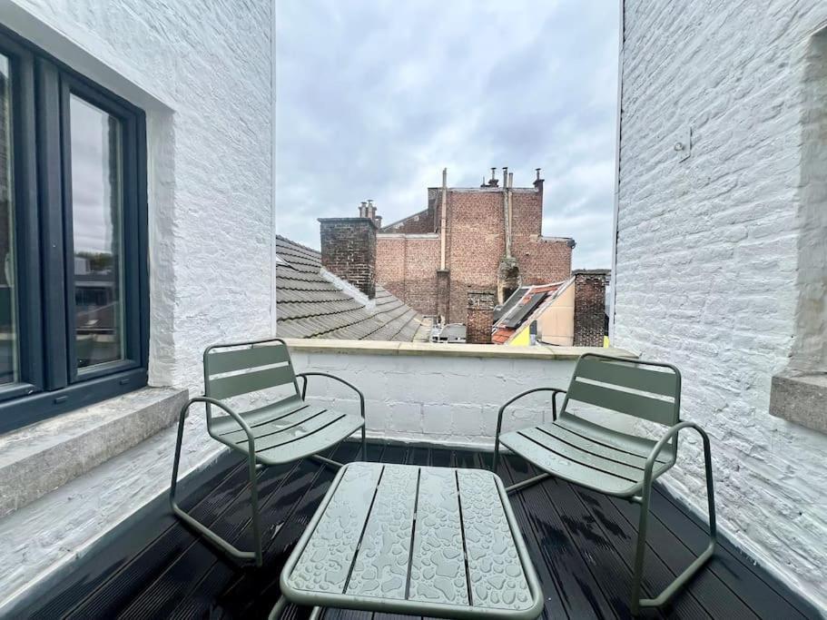Duplex Chic Et Spacieux - Hypercentre Liège Eksteriør bilde